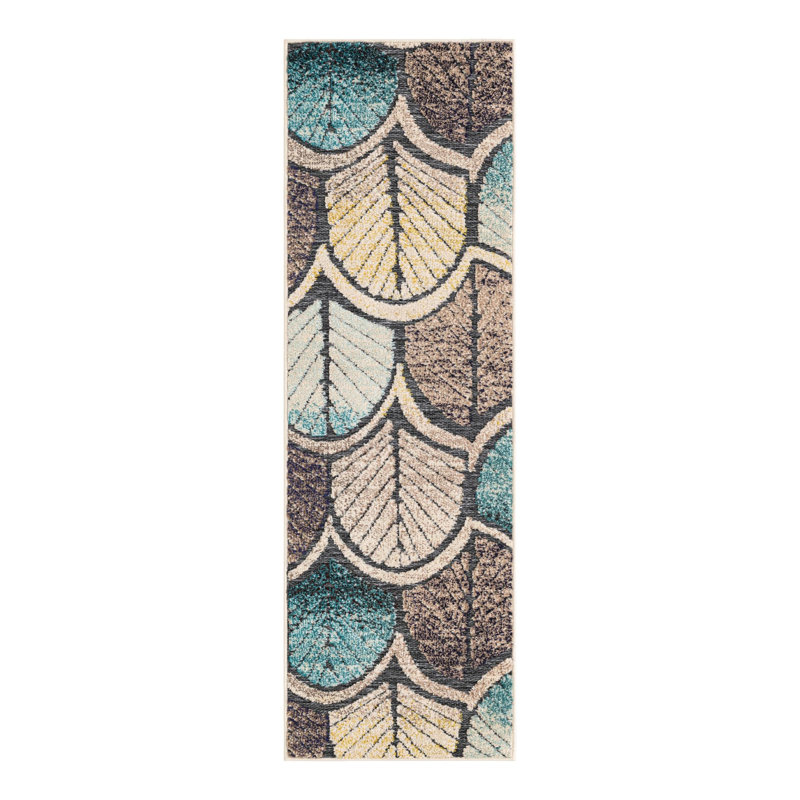 Wrought Studio Diab Marelda Indoor/Outdoor Area Rug, Runner 2' x 6'1"