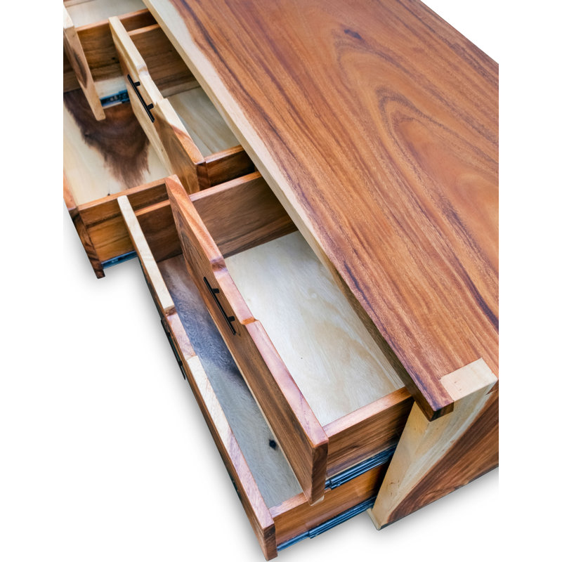 Tarraco 94.5'' Solid Wood Sideboard