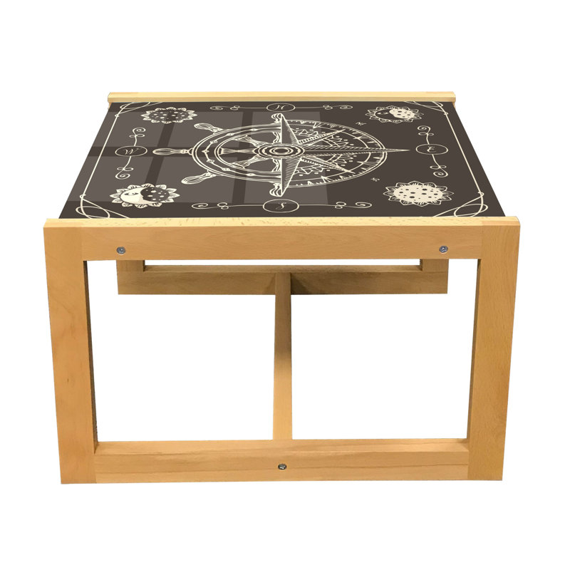 Jamani Sled Coffee Table, 62cm H x 46cm W x 40cm D