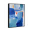 Blue Resonance II Canvas Abstract Print by Oliver Gal, Black Frame, 10 x 15-1720414463-1720414466