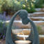 Outdoor Weather Resistant Cascade Fountain with Lights