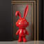 Lapin pelucheux en résine-920835900