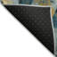 Tapis bleu sarcelle lavable à la machine intérieur / extérieur Xhevrie-1834136780