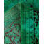 Tapis unique bleu 8 pi x 10 pi 6 po Yinita