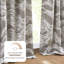 Ensemble de 2 rideaux occultant en coton Cascade Wave-45687501
