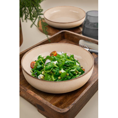 17 Stories Riuka 100% PORCELAIN Salad Bowl