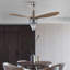 52" Ceiling Fan - Tri-Colour Temperature Inverter With Remote Control