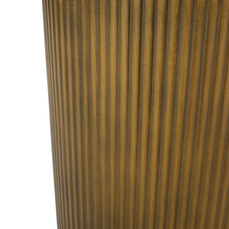 Sanjai Iron Top End Table Set, Gold Brush Anqitue