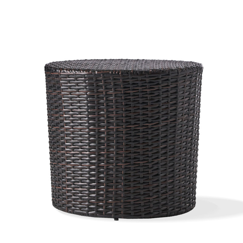 Outdoor Wicker End Table