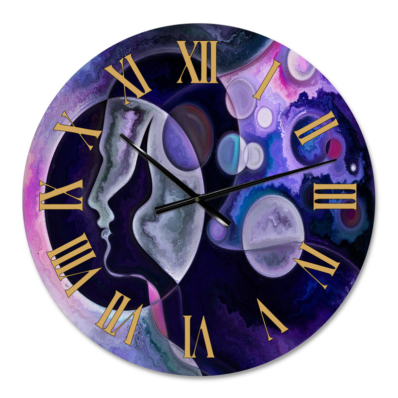 A Beautiful Mind - Horloge murale moderne, Petit
