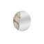 100% panneau de fibres rond rond écologique
