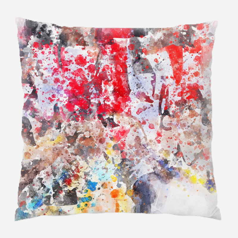 Coussin décoratif Nagle, Intérieur, Microsuède
