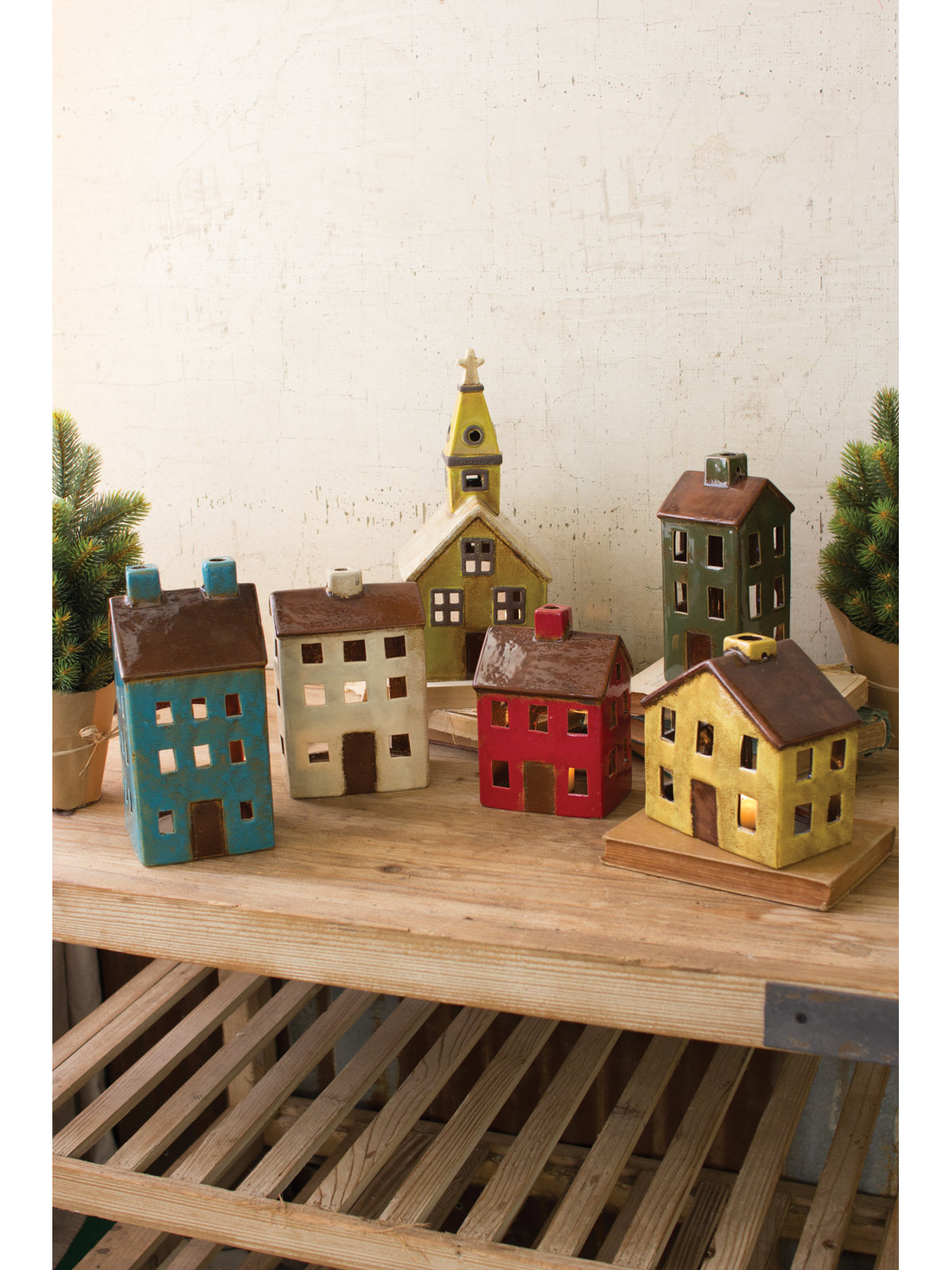 6 Piece Village Set