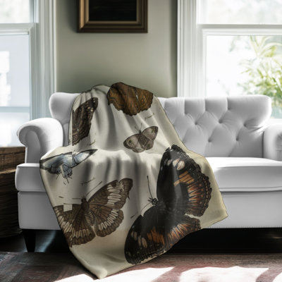 Antique Flutter - 1 Piece Premium Blanket
