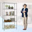 Wire Shelving Unit 5-Tier Storage Rack Adjustable Garage Shelf 36" W x 14" D x 72" H Metal Shelving Unit Heavy-Duty Wire Shelving Hold-Up to 1250lbs Rust Resistant Easy to Assembly for Home Kitchen-108913237