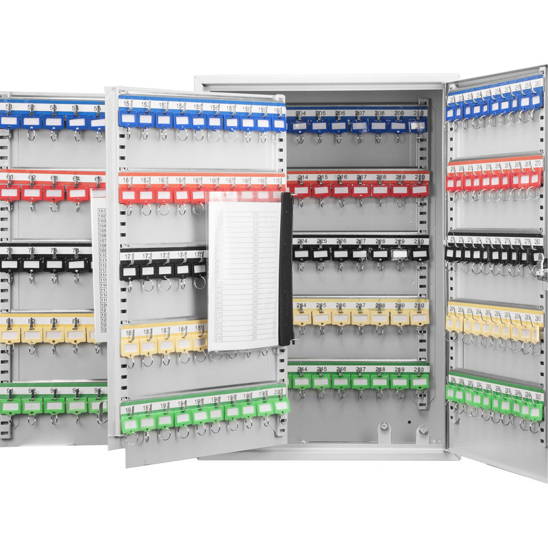 300 Key Adjustable Key Cabinet With Key Lock