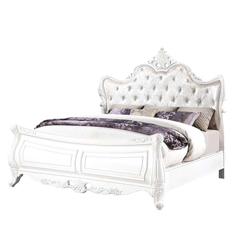 King Bed Made with Wood, King