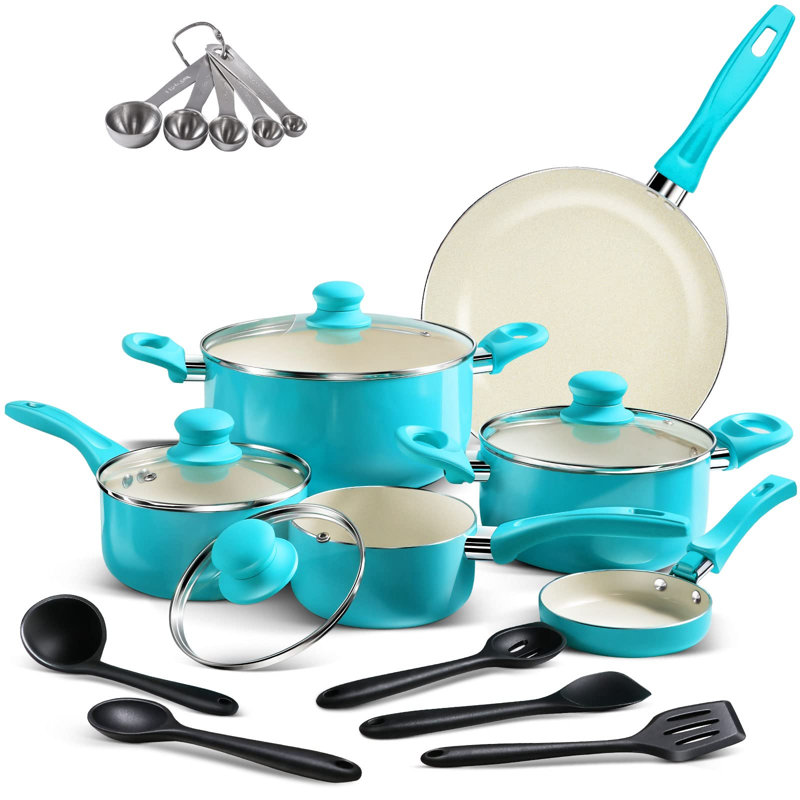 Spilsby 20 - Piece Non-Stick Aluminium Cookware Set
