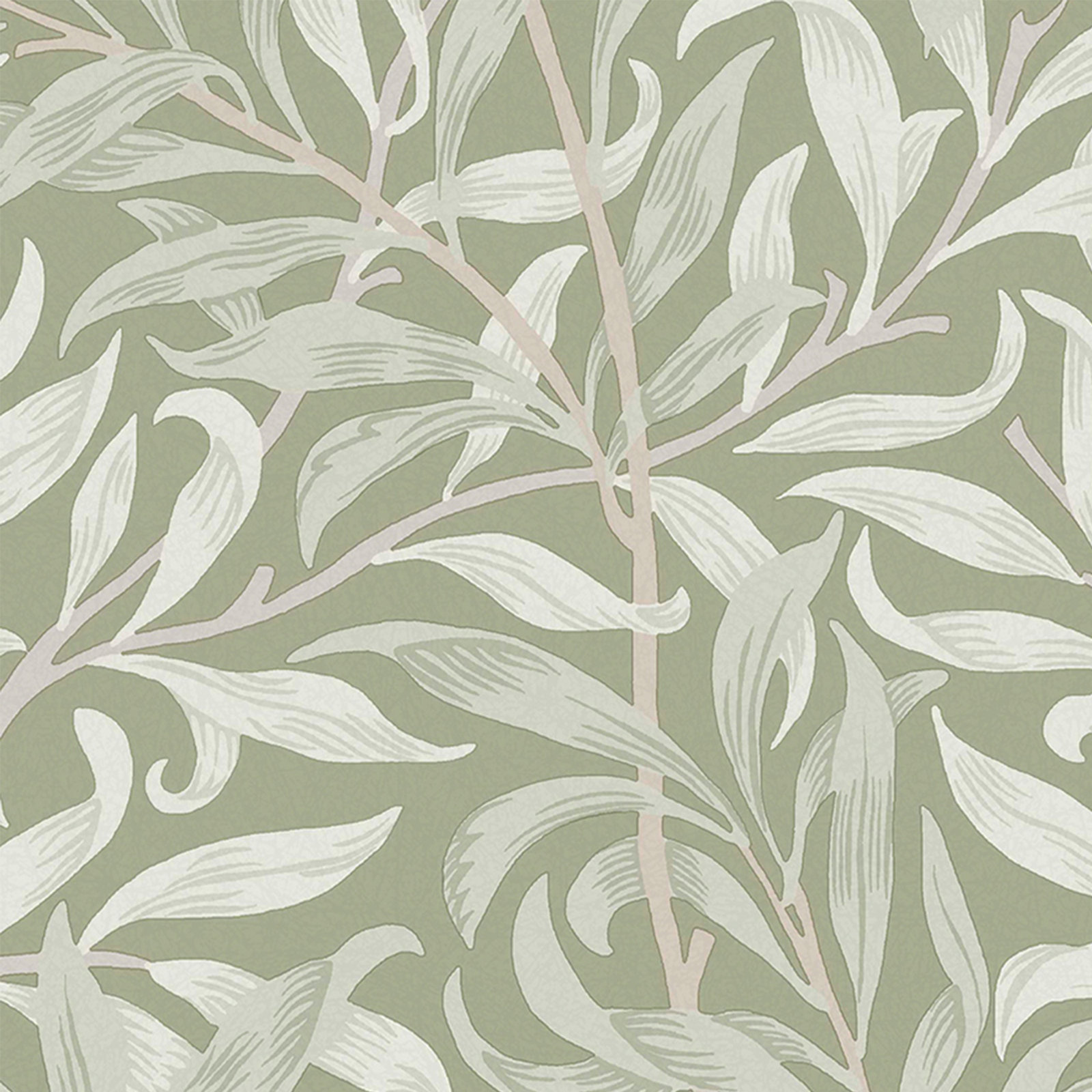 Floral Wallpaper, Sage