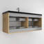 Ensemble de meuble-lavabo simple 60 po Smajo-42009665