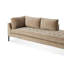 Élégante chaise en bouleau de velours-106732181
