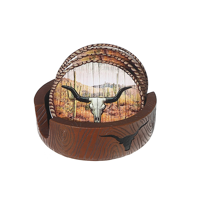 Ensemble de 4 sous-verres Roundup