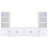 Stott White 3-Shelf Engineered Wood Media Tower-1727341425
