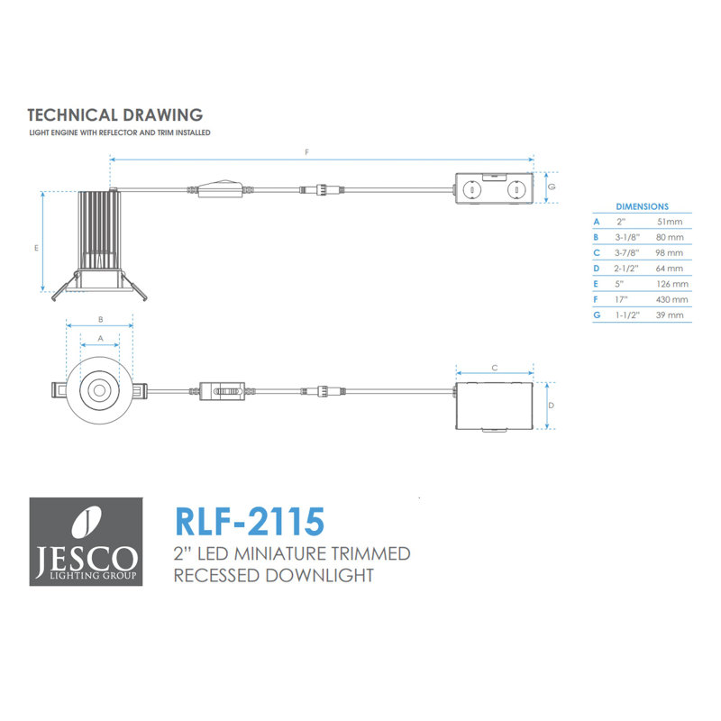 2-Inch Recessed Lighting Kit