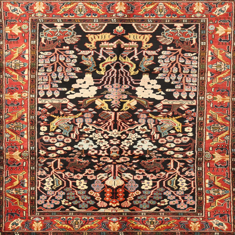 Southwestern Indoor Rug, Round 5'