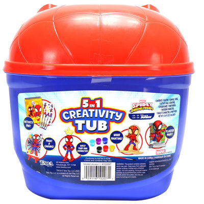 5-In-1: Creativity Tub - Spidey