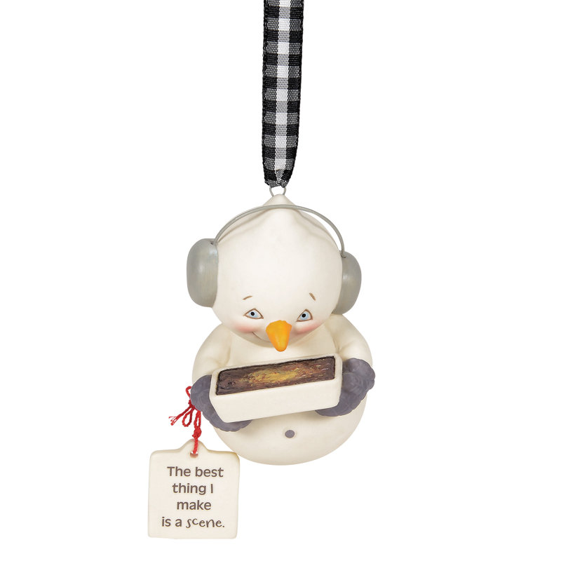 Ornement en forme de bonhomme de neige département 56 pouces