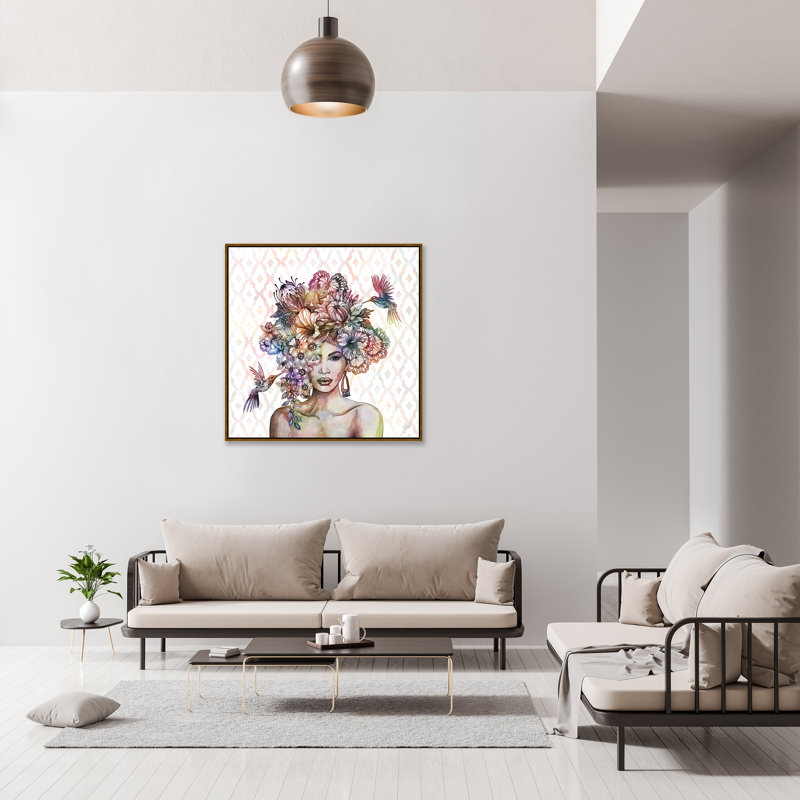 Floralista VIII Painting by Jackie Von Tobel