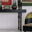 Console moderne en bois noir