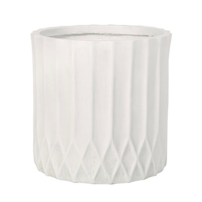 Planter - To Outdoor Challenges, 16.78In X 16.36In, Lightweight Concrete, Backyard Stylish Look, 16.5In 16In, Transforms Garden