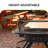 47" Wood Burning Fire Pit Outdoor Backyard Patio Fire Pit With Cooking Grill Grate - Forest Style