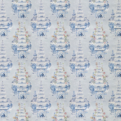 Royal Delft Non-Pasted Floral Wallpaper Roll