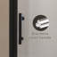 Porte de douche, porte de douche en verre trempé avec cadre en aluminium