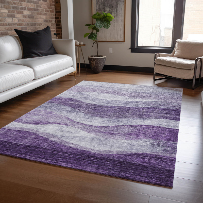 Tapis lavande intérieur / extérieur lavable à la machine ACN1141, Rectangulaire 3 pi x 5 pi