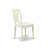 3 Piece Dining Table Set for Small Spaces Contains a Round Kitchen Table with Pedestal and 2 Kitchen Dining Chairs, 36x36 Inch, Linen White-2064909667-2064909671-2064909673