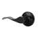Passage Door Lever with Round Rosette