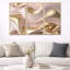 Subtile sophistication en rose exquis et or VI - 3 pièces sur toile-87538526-87538527