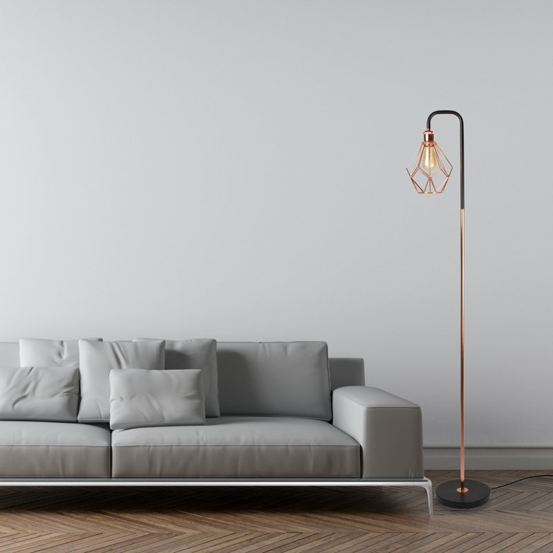 Estrith 163cm Arched Floor Lamp
