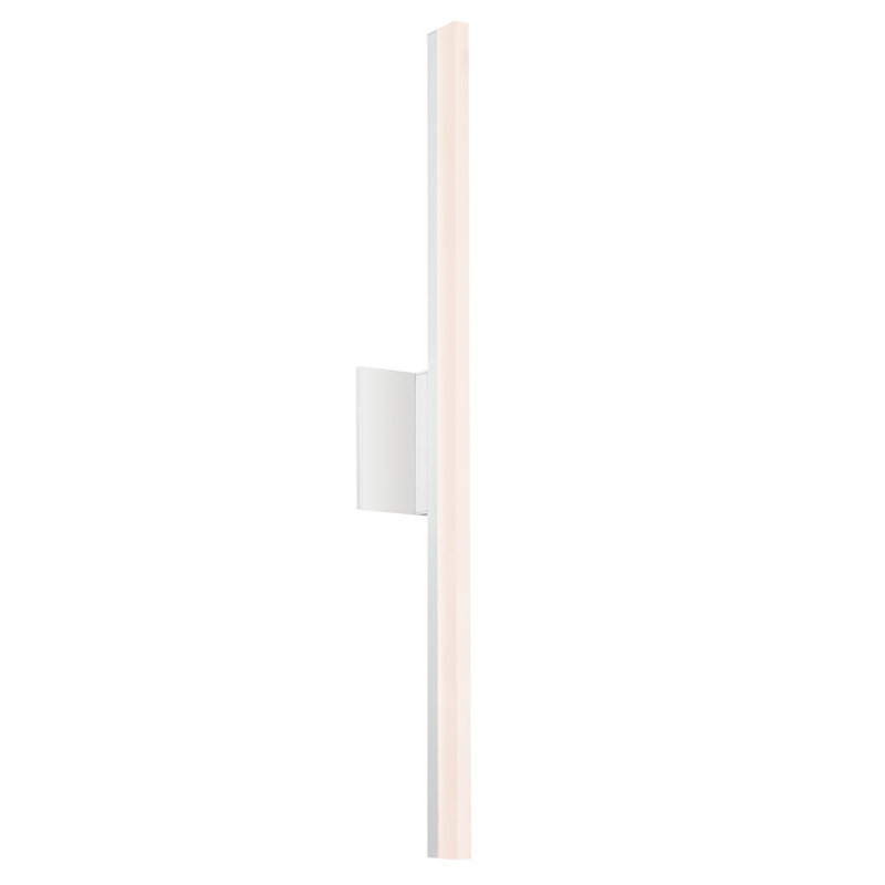Stiletto 1 - Light LED Vanity Light, Yes, Satin White