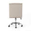 Chaise de bureau tendance avec tissu et base