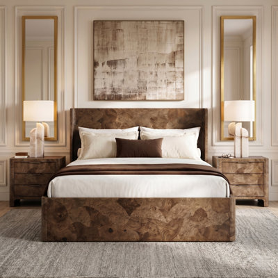 Amandine Heirloom Marquetry King Bed