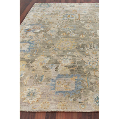 Essex Wool Damask Indoor Rug