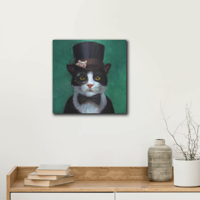 " Tuxedo Cat " by Lucia Heffernan