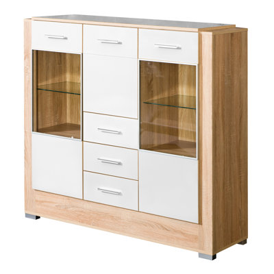 Bikram Solid Wood 137cm W 3 - Drawer Chest of Drawers