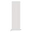 iBathUK Belgravia Vertical Single Slim Flat Panel Radiator Angled Valve-808455143-808455146