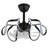 19 in. Dimmable Ceiling Fan with LED Lights and Remote